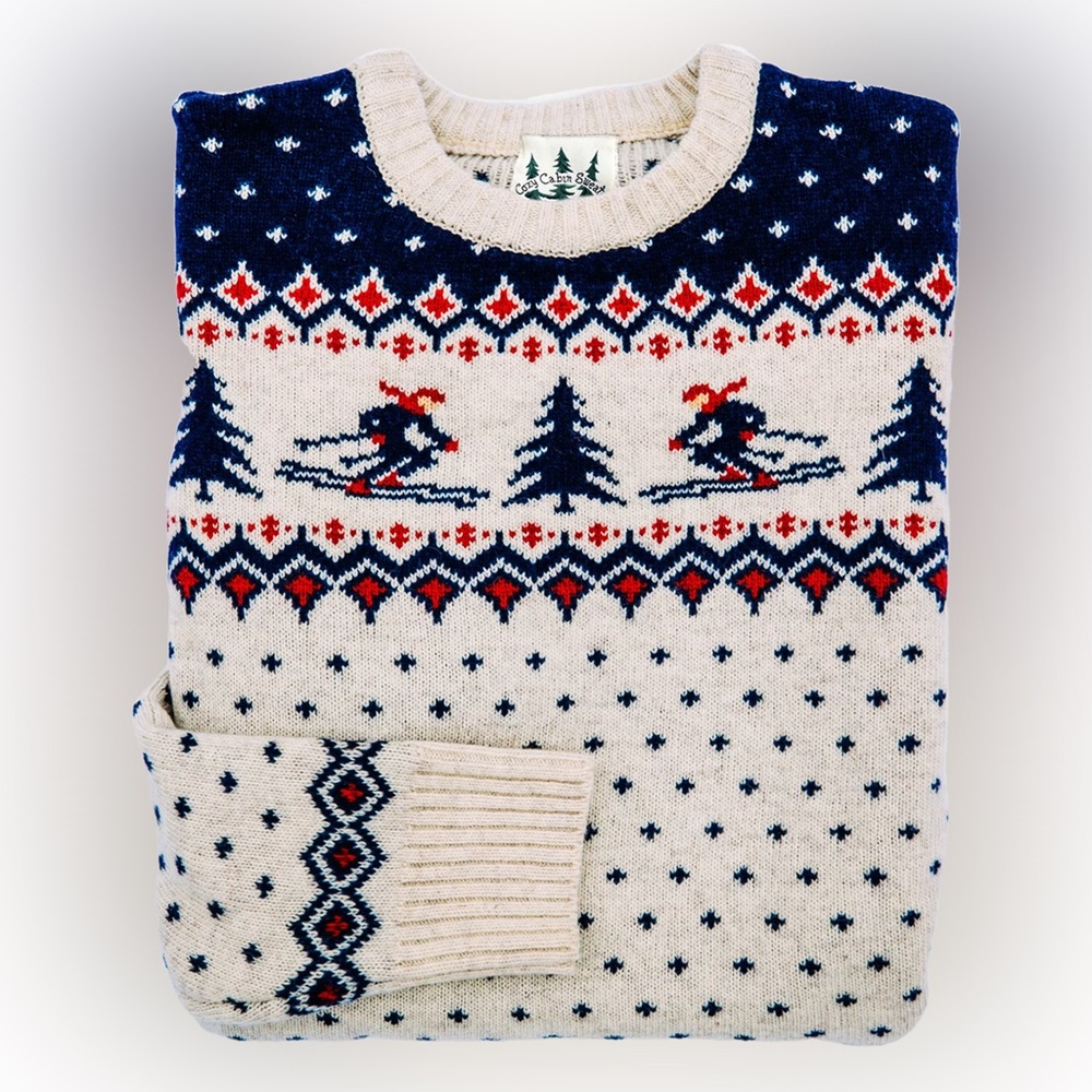Kiel James Patrick Navy and Cream Sweater 2800 - Picture 4 of 16